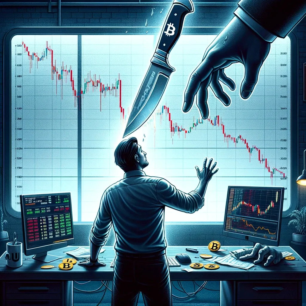 Understanding the Risks of 'Catching a Falling Knife' in Cryptocurrency Trading