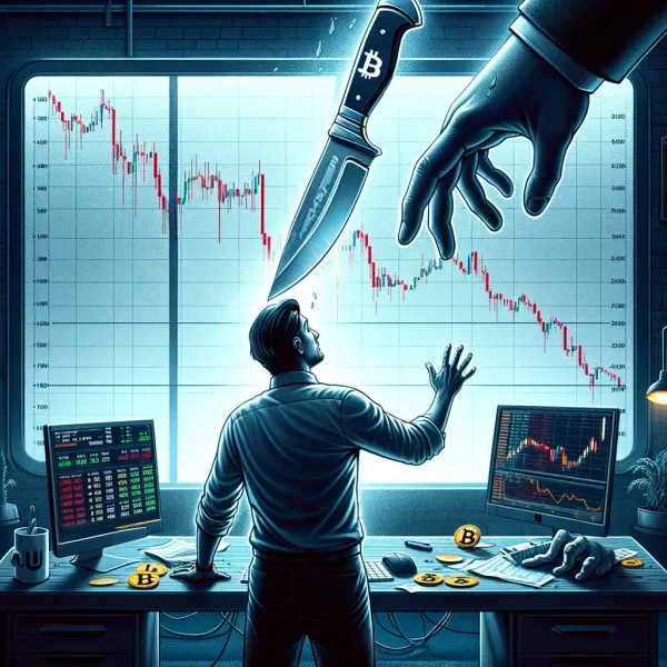 Understanding the Risks of 'Catching a Falling Knife' in Cryptocurrency Trading